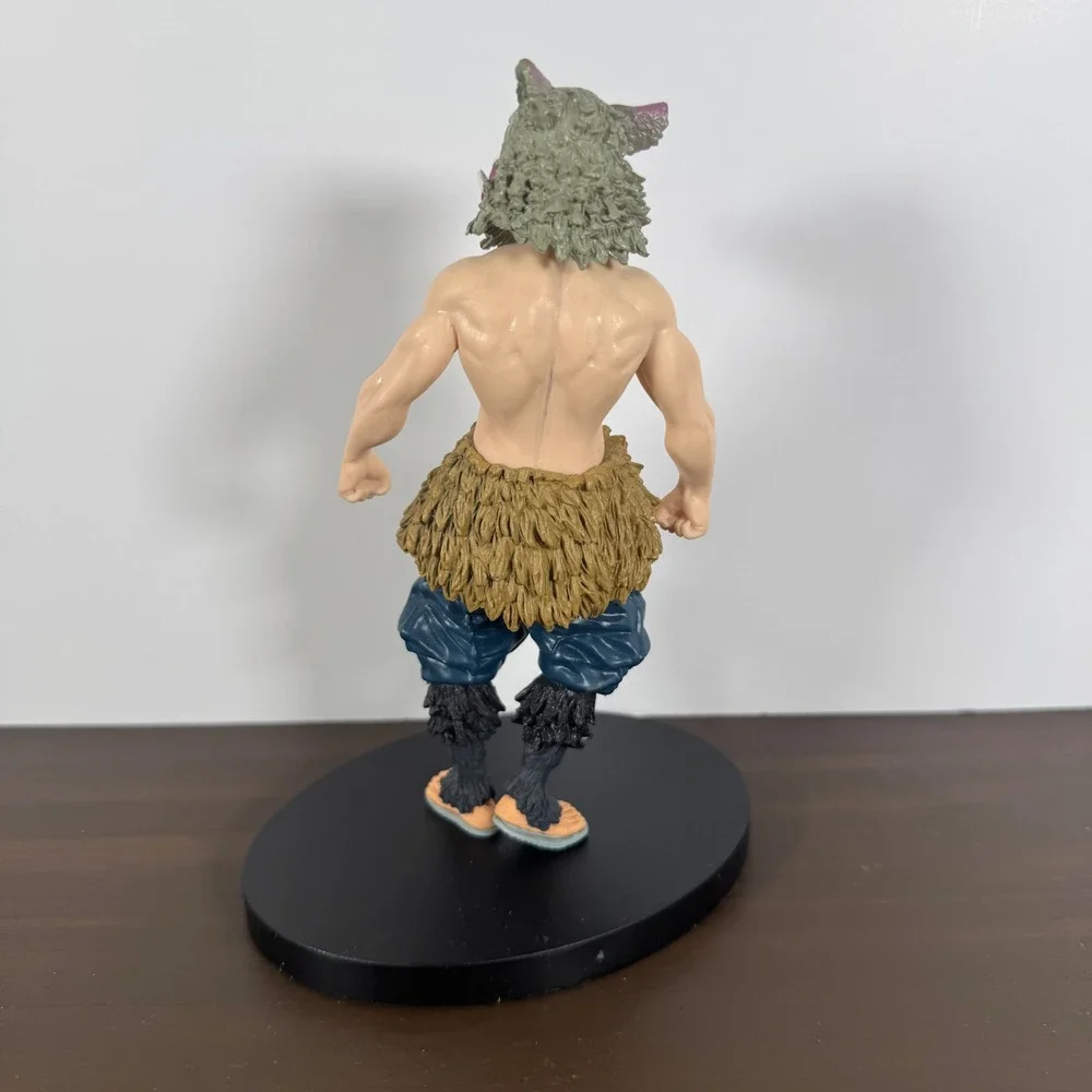 Banpresto Demon Slayer Inosuke Hashibira Figure Kimetsu no Yaiba Boar Mask 6.5in
